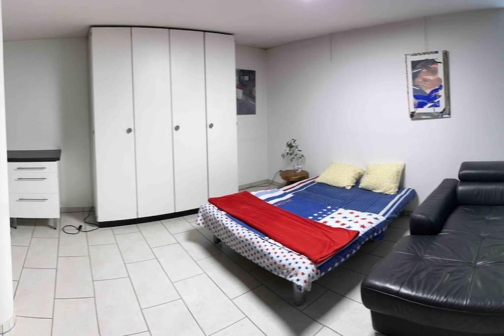 Basel - 5 Mins Away - Modern Basement Studio With Kitchen 35M2 In Муттенц Экстерьер фото